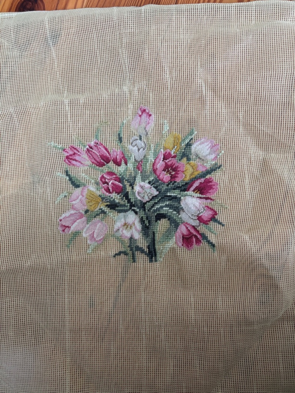 Gorgeous Tulip Needlepoint Canvas